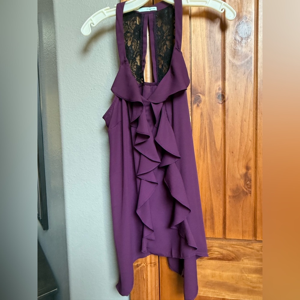 Maurices ruffle Tank top